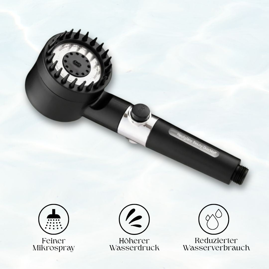 Hautglanz Beauty-Duschkopf.