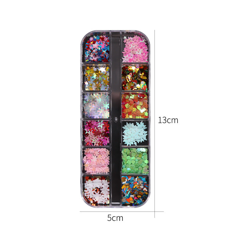 đWeihnachtspailletten fĂŒr DIY-Kunstharz-AnhĂ€nger-BausĂ€tze