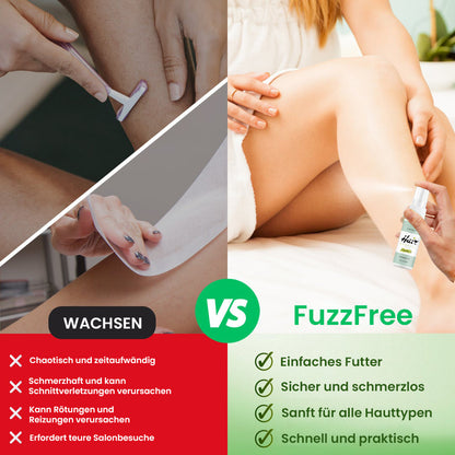 Natürliche permanente Haarentfernungsspray | Werden Sie unerwünschte Haare los – Einfach sprühen und abwischen!