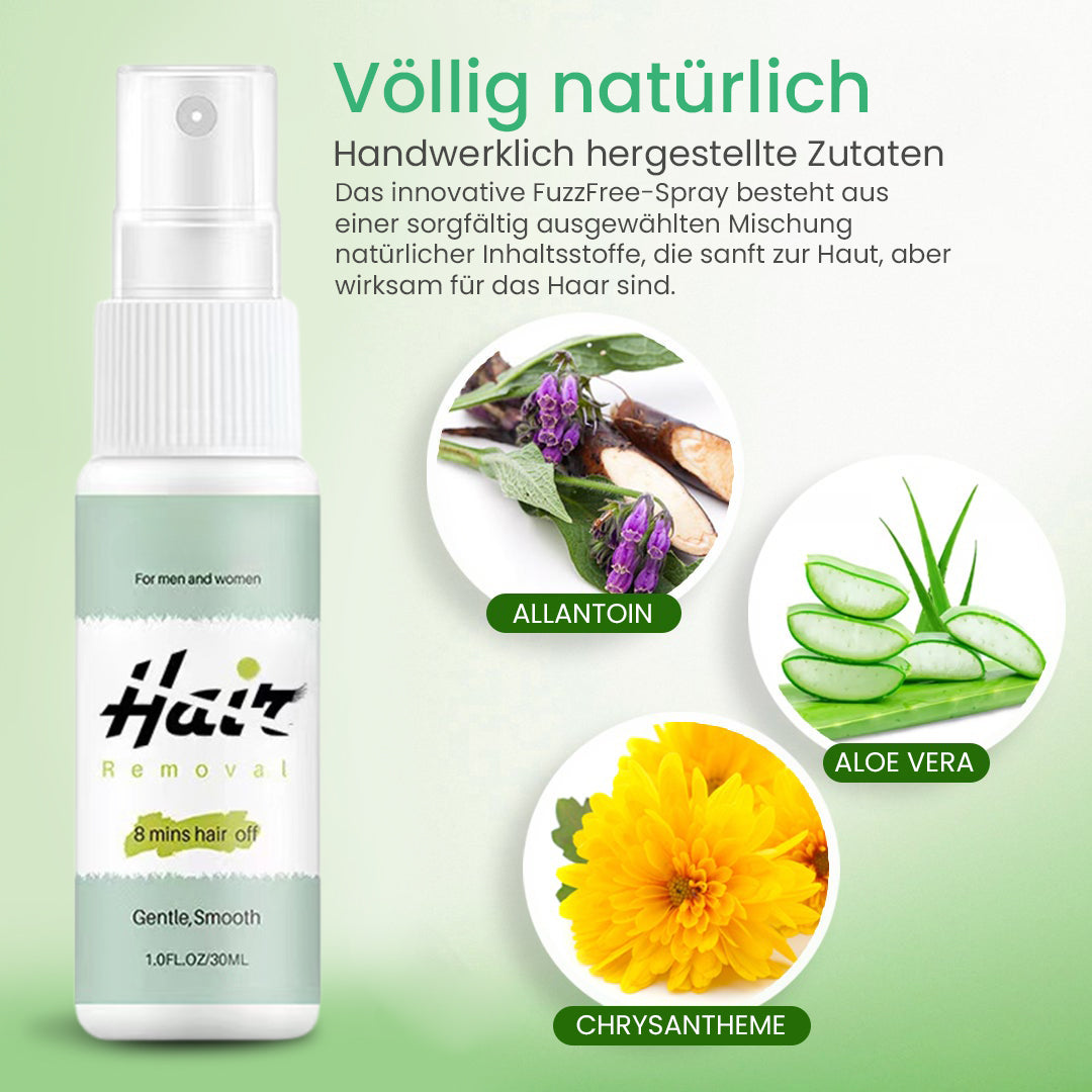 Natürliche permanente Haarentfernungsspray | Werden Sie unerwünschte Haare los – Einfach sprühen und abwischen!