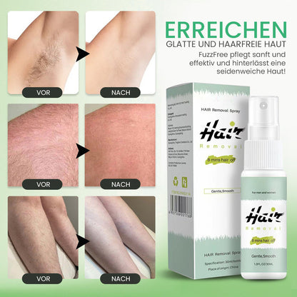 Natürliche permanente Haarentfernungsspray | Werden Sie unerwünschte Haare los – Einfach sprühen und abwischen!