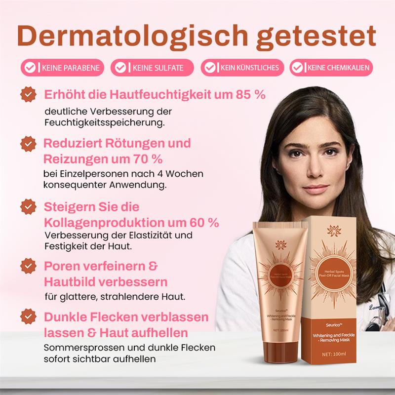 Seurico™ Aufhellende und Sommersprossen-entfernende Maske