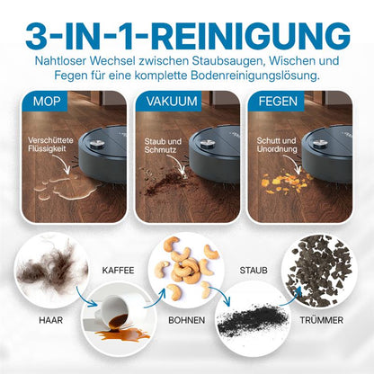 Seurico™ 3-in-1 Roboterstaubsauger