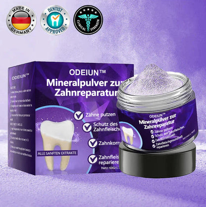 Blitzangebot 😍 – Nicht verpassen! – ODEIUN™ Mineralpulver zur Zahnreparatur 🦷 (von der BZÄK empfohlen)