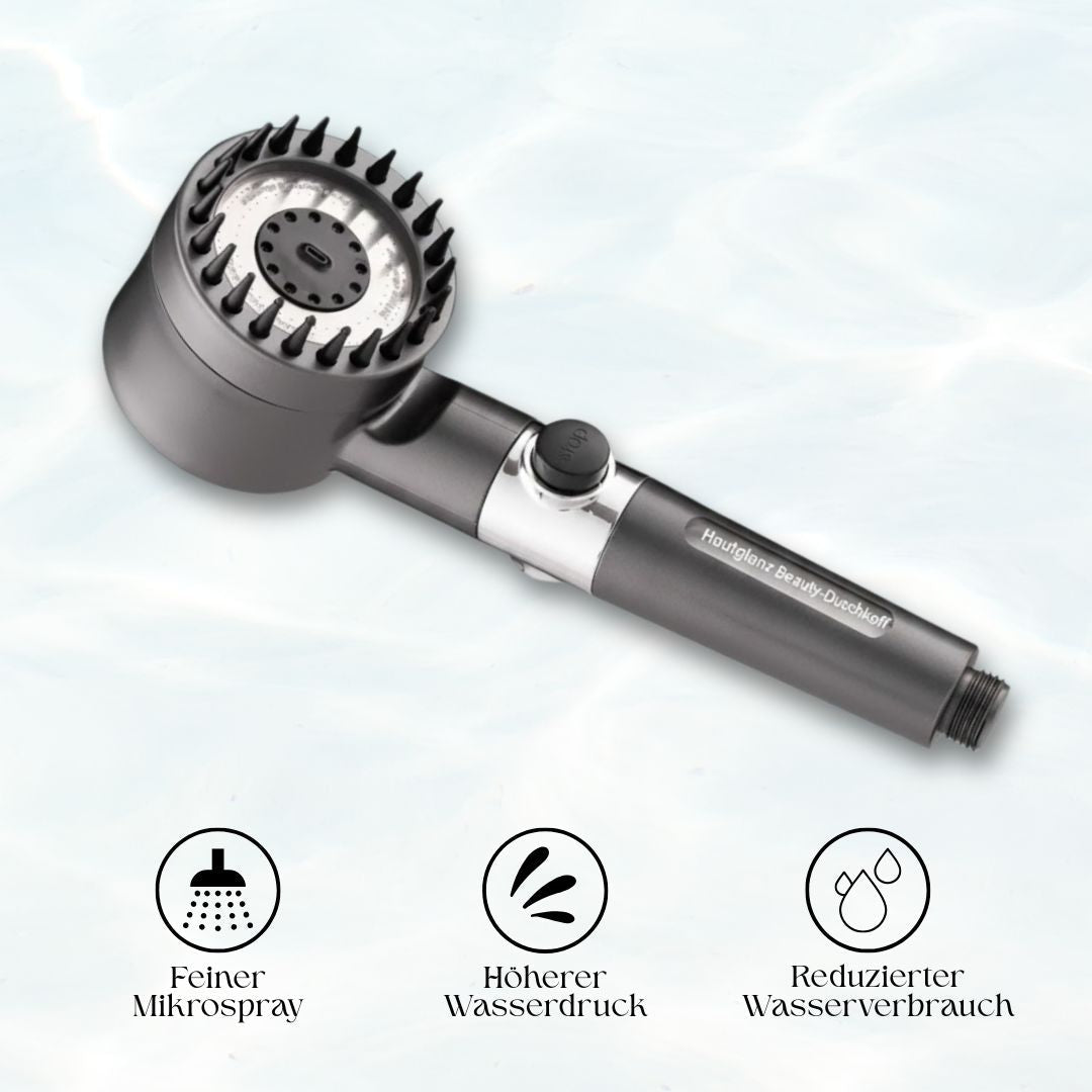 Hautglanz Beauty-Duschkopf.