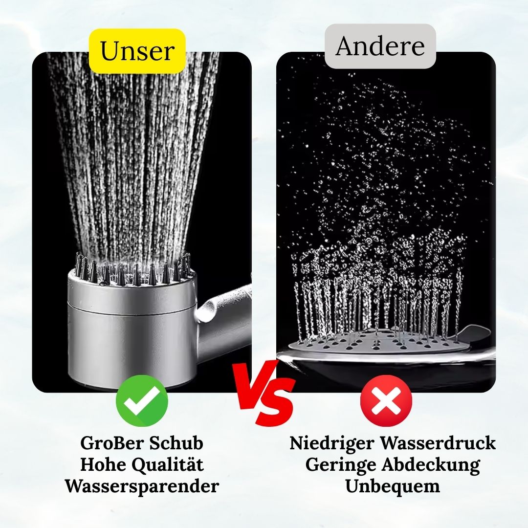 Hautglanz Beauty-Duschkopf.