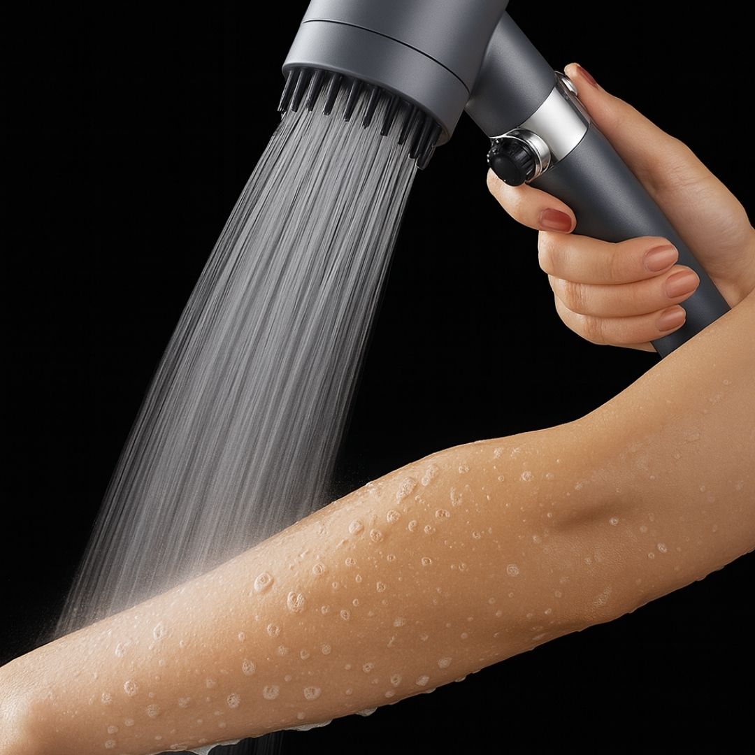 Hautglanz Beauty-Duschkopf.