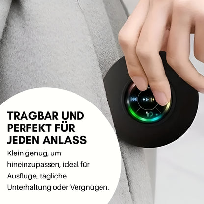 Bluetooth-Dusch-Wireless-Lautsprecher mit LED-Farblicht - IPX4 wasserdicht