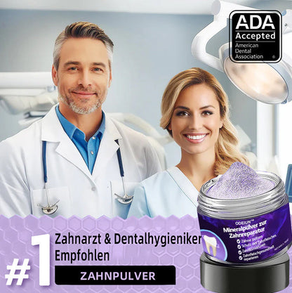 Blitzangebot 😍 – Nicht verpassen! – ODEIUN™ Mineralpulver zur Zahnreparatur 🦷 (von der BZÄK empfohlen)
