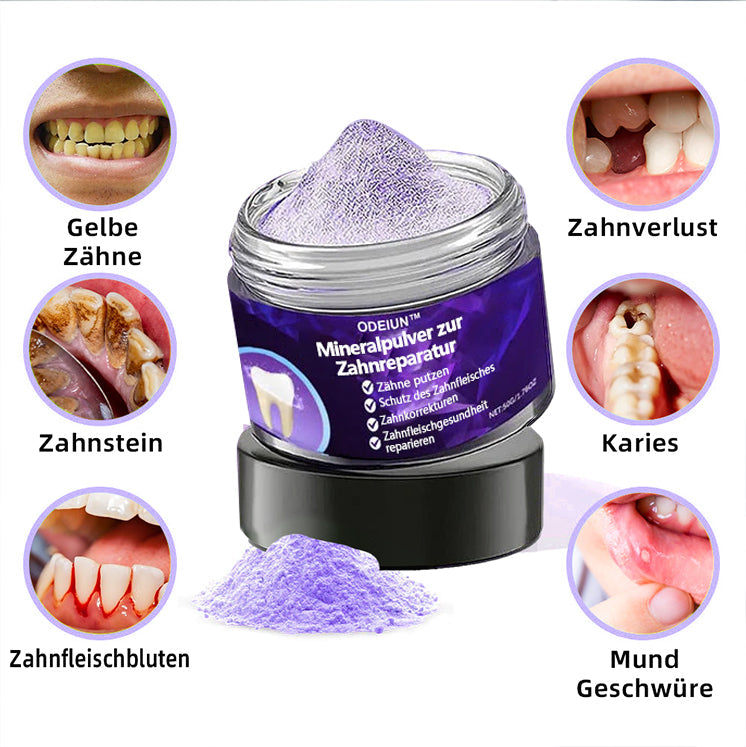 Blitzangebot 😍 – Nicht verpassen! – ODEIUN™ Mineralpulver zur Zahnreparatur 🦷 (von der BZÄK empfohlen)