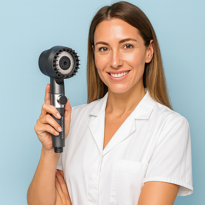 Hautglanz Beauty-Duschkopf.