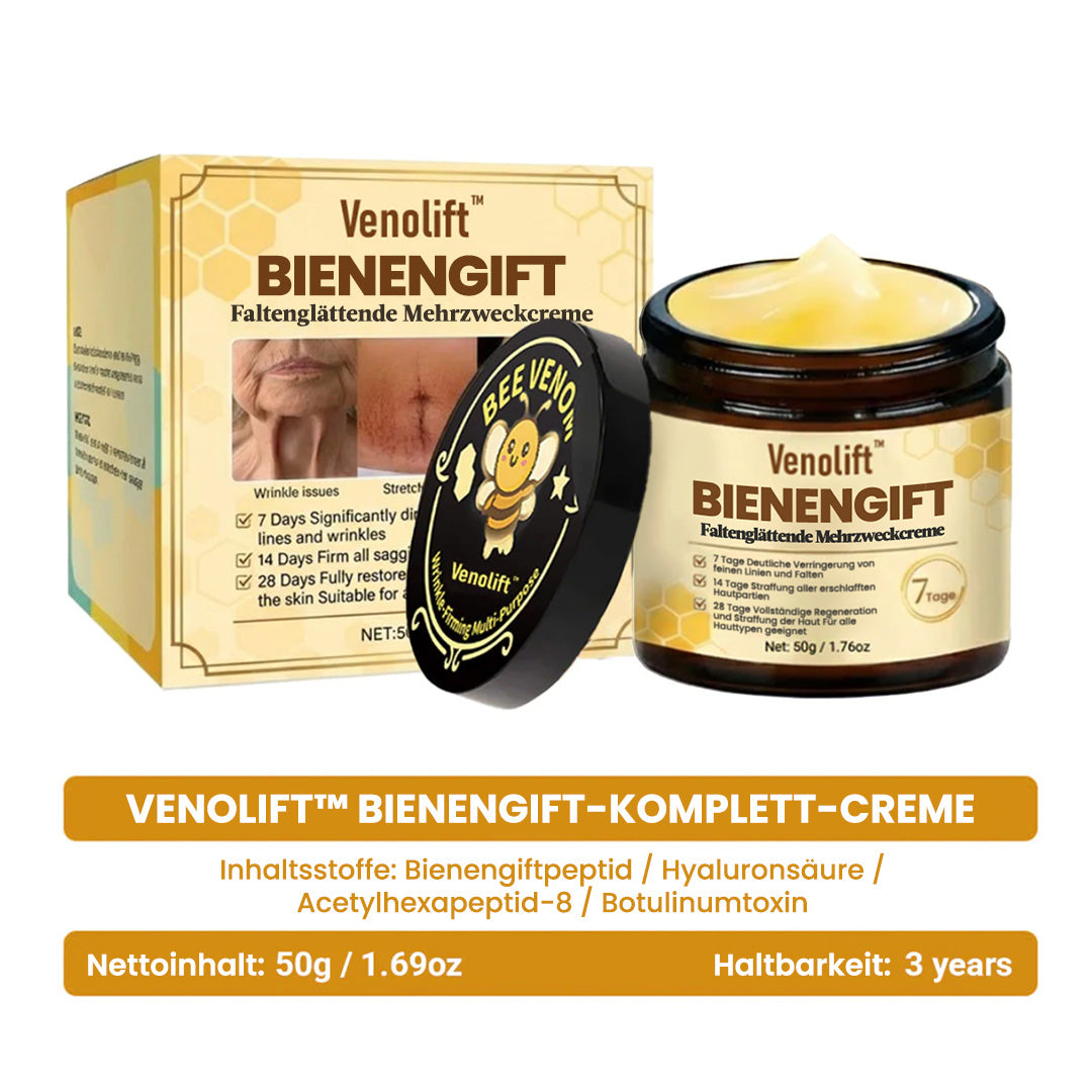 🔥Hergestellt & versandt aus den USA ✨ Venolift™ Bienengift-Komplexcreme 🔥 NUR NOCH HEUTE 80% RABATT