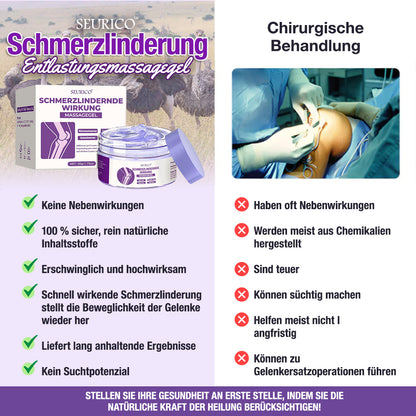Seurico™ Turmeric & Emu Oil Meniscus & Joint Care Pain Relief Massage Gel