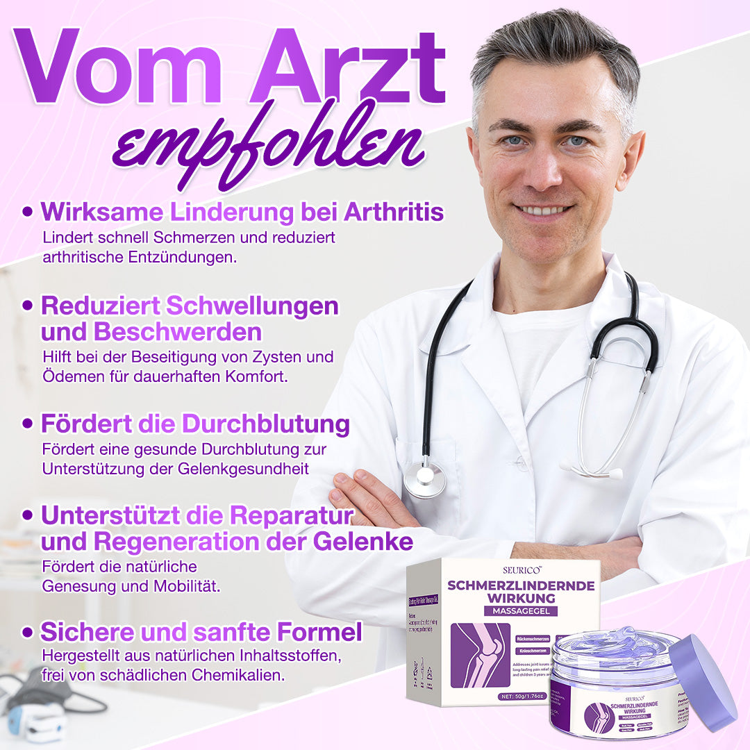 Seurico™ Turmeric & Emu Oil Meniscus & Joint Care Pain Relief Massage Gel