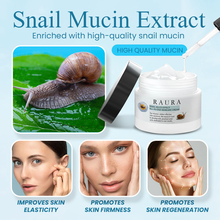 Raura™ Schnecke 🐌 Multi-Effekt All-in-One Hautpflegecreme