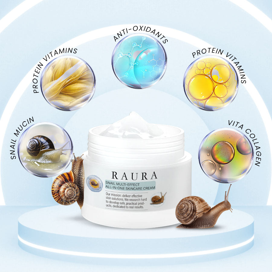 Raura™ Schnecke 🐌 Multi-Effekt All-in-One Hautpflegecreme