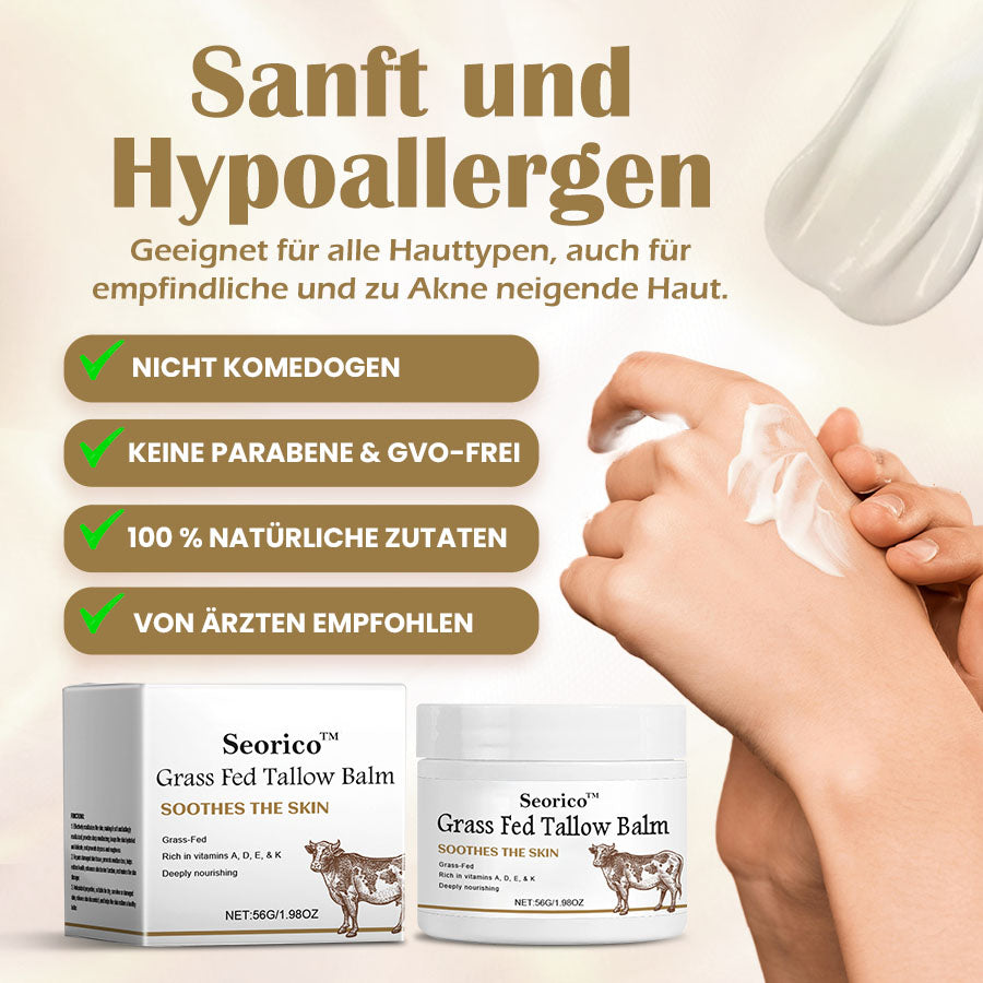 Seurico™ Handgefertigter, grasgefütterter Talgbalsam