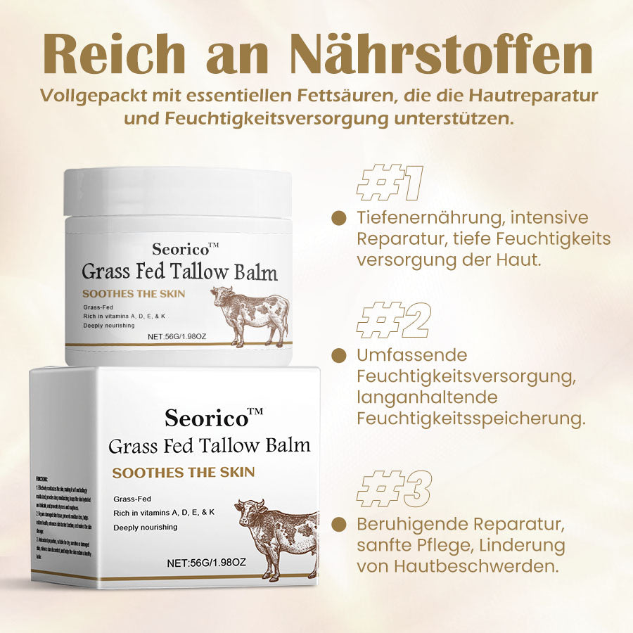 Seurico™ Handgefertigter, grasgefütterter Talgbalsam