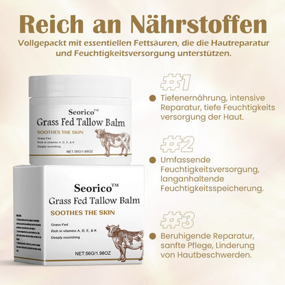 Seurico™ Handgefertigter, grasgefütterter Talgbalsam