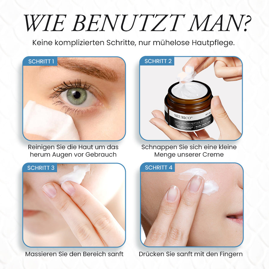 Seurico™ Schlangengift Anti-Falten Augencreme