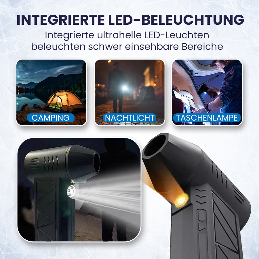Turbo Breeze Elektrogebläse mit LED