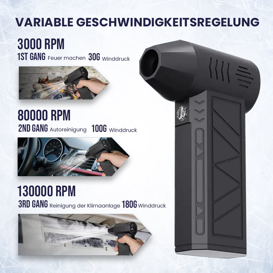 Turbo Breeze Elektrogebläse mit LED