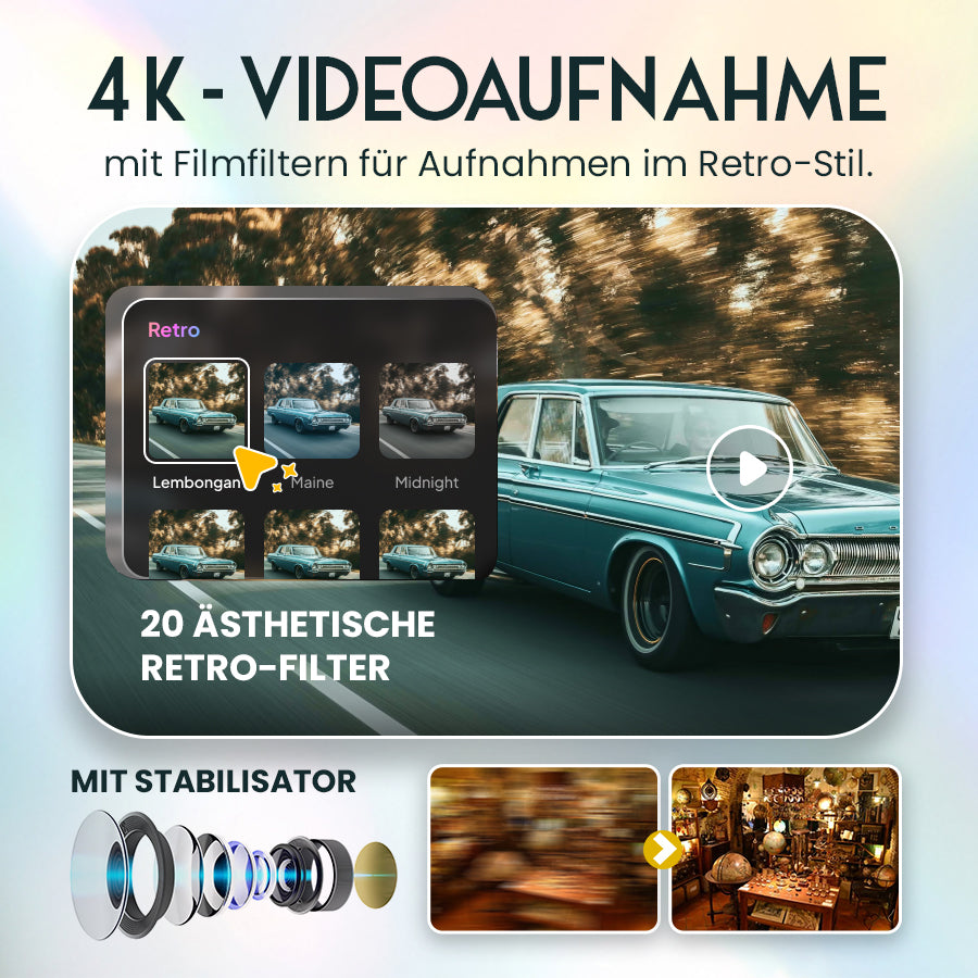 Vintagesnap Retro-Digitalkamera