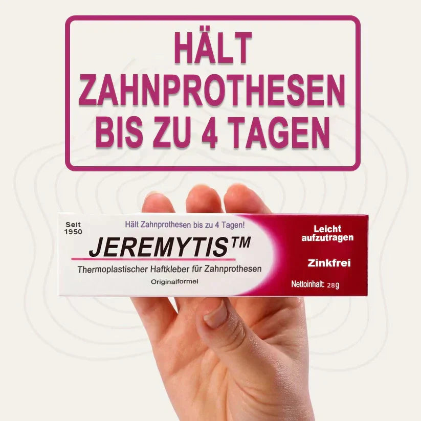 🦷[Offizieller Markenladen] JEREMYTIS™ Thermoplastisches Haftmittel für Zahnprothesen (✨Kaufe 2, erhalte 1 gratis🎁）