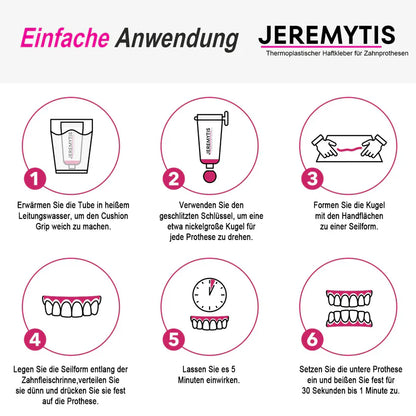 🦷[Offizieller Markenladen] JEREMYTIS™ Thermoplastisches Haftmittel für Zahnprothesen (✨Kaufe 2, erhalte 1 gratis🎁）