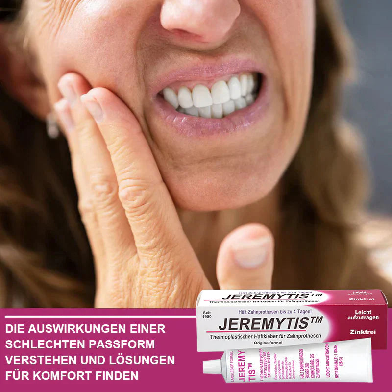 🦷[Offizieller Markenladen] JEREMYTIS™ Thermoplastisches Haftmittel für Zahnprothesen (✨Kaufe 2, erhalte 1 gratis🎁）