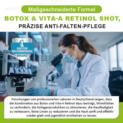 💛🐬Jetzt jugendliche Haut zurückgewinnen 💫Rolimey® Botox & Vita-A Retinol Shot Falten-Lift Straffungscreme