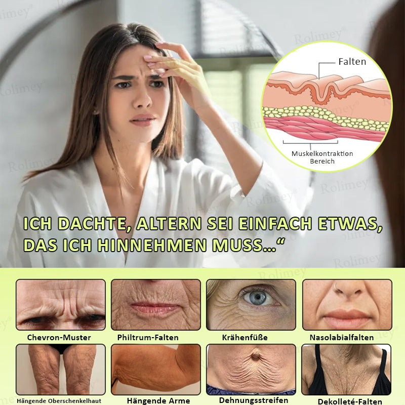 💛🐬Jetzt jugendliche Haut zurückgewinnen 💫Rolimey® Botox & Vita-A Retinol Shot Falten-Lift Straffungscreme