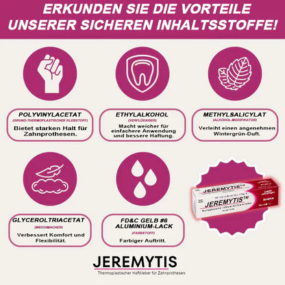 🦷[Offizieller Markenladen] JEREMYTIS™ Thermoplastisches Haftmittel für Zahnprothesen (✨Kaufe 2, erhalte 1 gratis🎁）