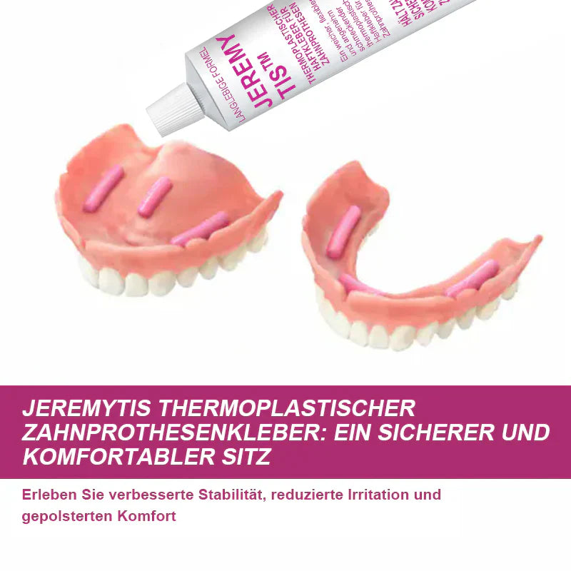 🦷[Offizieller Markenladen] JEREMYTIS™ Thermoplastisches Haftmittel für Zahnprothesen (✨Kaufe 2, erhalte 1 gratis🎁）