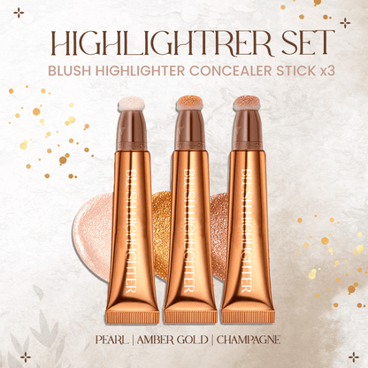 Blush Highlighter Concealer Stick