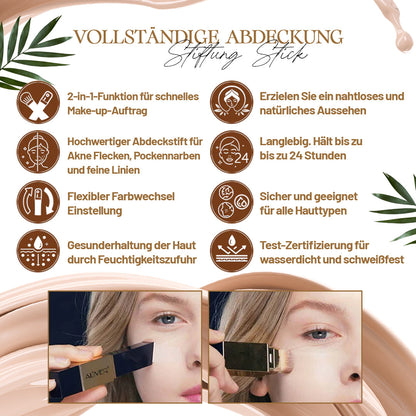 Zakdavi™️ Dual Action Foundation Stick Mit Voller Deckkraft
