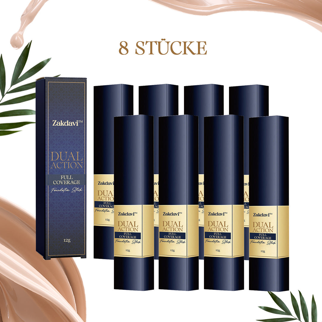 Zakdavi™️ Dual Action Foundation Stick Mit Voller Deckkraft